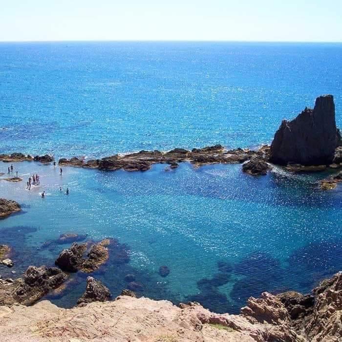 Atico Penthouse Lägenhet Roquetas de Mar Exteriör bild